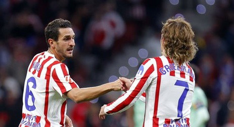 أنطوان غريزمان يحقق رقماً مميزاً وأتلتيكو مدريد يضغط على برشلونة