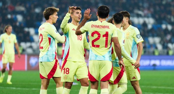 إسبانيا المثالية تسحق جورجيا وتضع قدماً ونصف في كأس العالم 2026