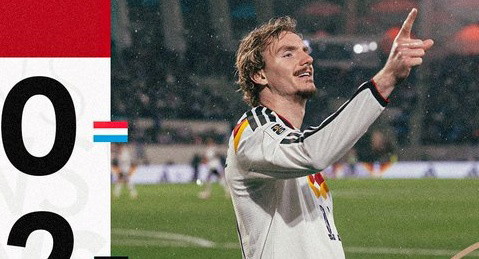 ألمانيا تهزم لوكسمبورغ قبل مباراة حاسمة ضد سلوفاكيا