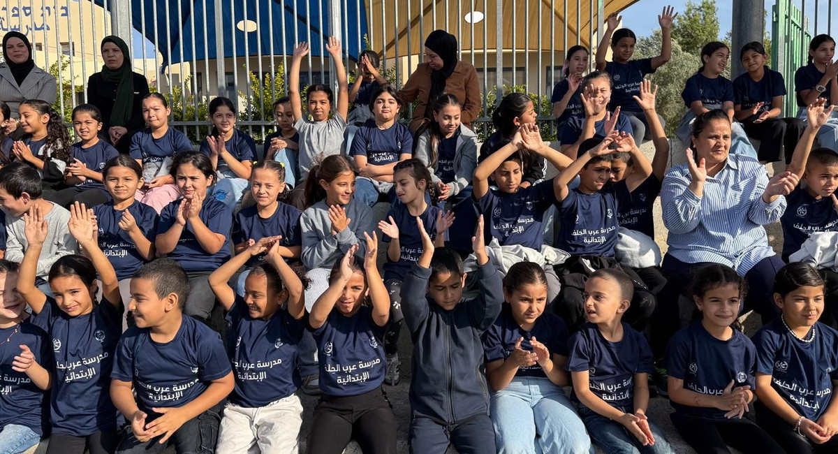  مدرسه الحلف بسمه طبعون تحتفل بيوم الطفل العالمي