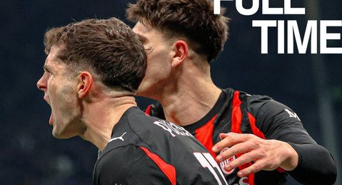 ميلان يتفوق على إنتر 