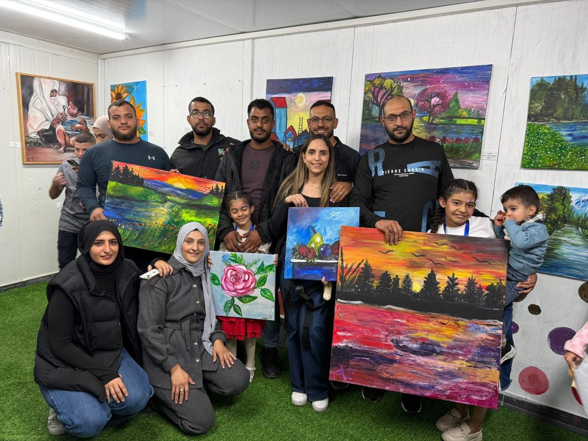 أمسية افتتاحية لمرسم 