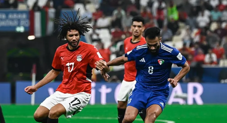 مصر تخطف التعادل من الكويت في كأس العرب