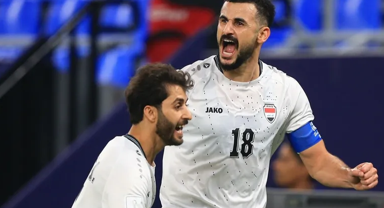 العراق يعبر البحرين ويتصدر مجموعته في كأس العرب