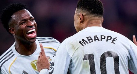 كيليان مبابي ينفجر ويقود ريال مدريد لفوز كبير على أتلتيك بلباو