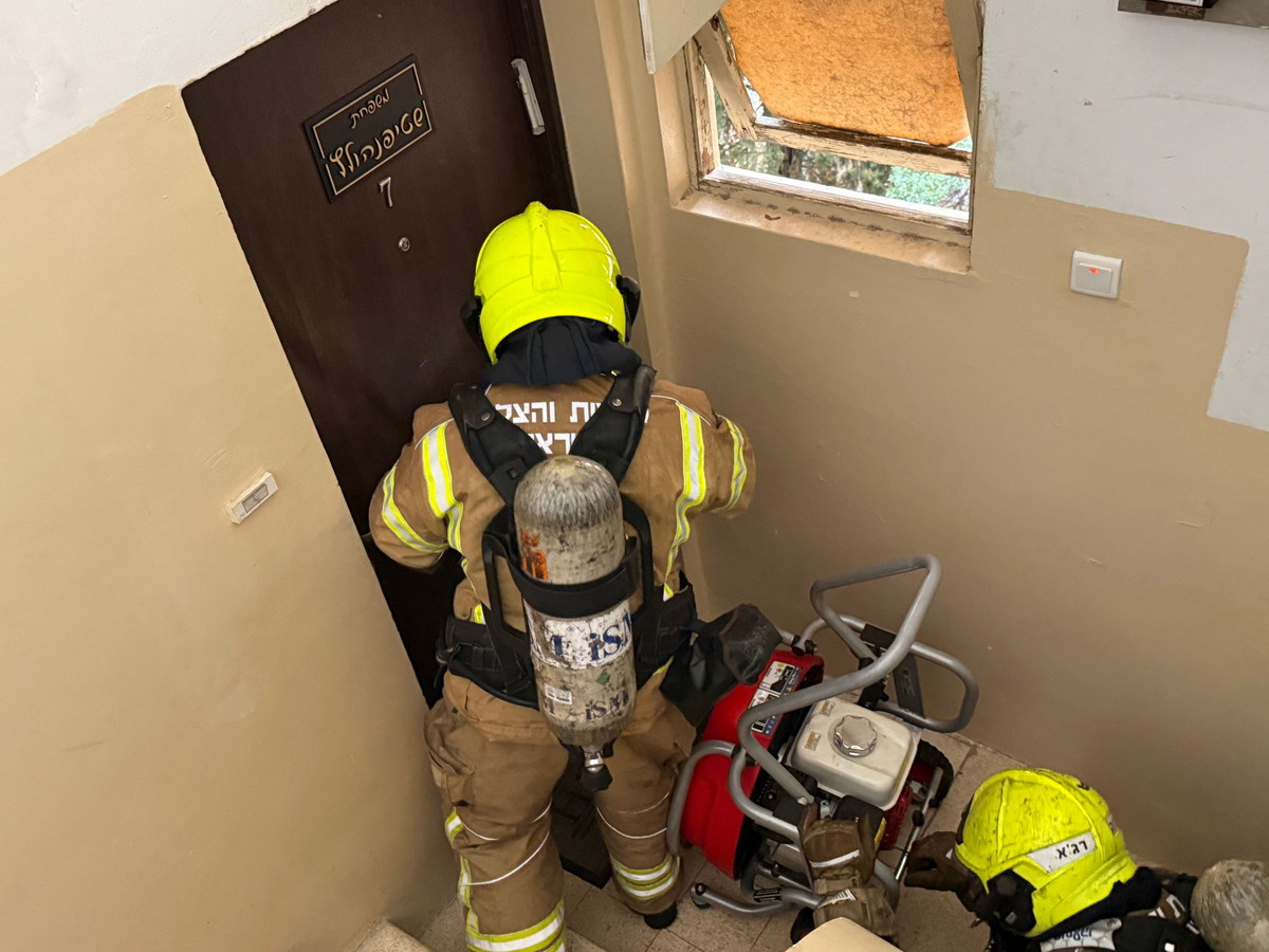 حيفا: مِنشَفِة تُركت داخل الفرن أدّت إلى اندلاع حريق في شقّة