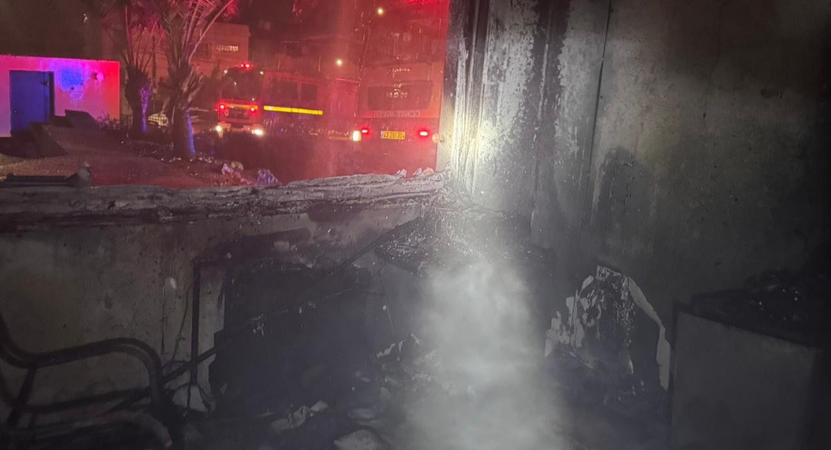 الشبلي ام الغنم: حريق في بناية المجلس المحلي واعتقال مشتبه