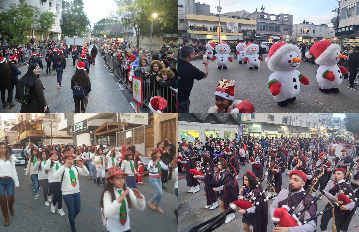 الناصرة تستعد لمسيرة الميلاد الـ40 بمشاركة شخصيات بارزة