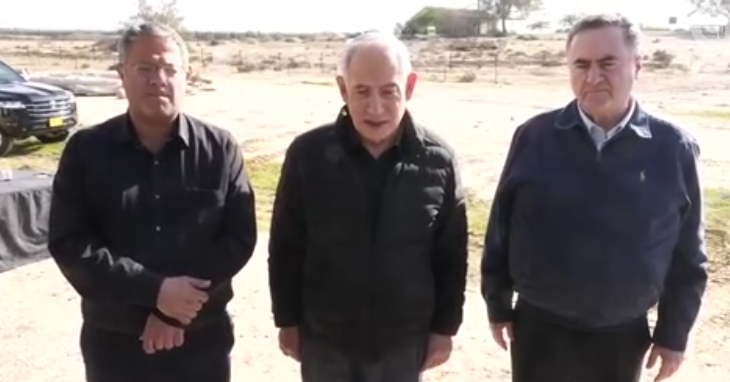 نتنياهو : سنقدم مشروعًا وطنيًا لإعادة الحكم إلى النقب