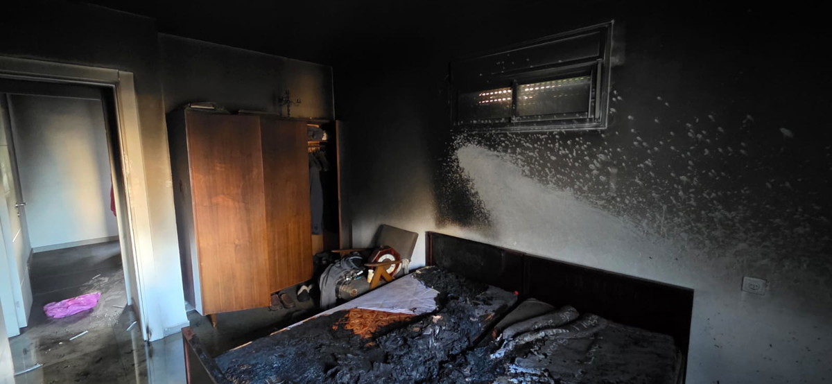 تل ابيب يافا: حريق في شقة سكنية وانقاذ عالقين