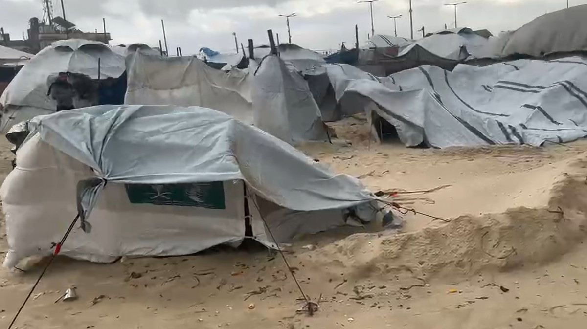 غزة: موجة البرد تهدد حياة الأطفال والمرضى وتفاقم الأزمة الإنسانية