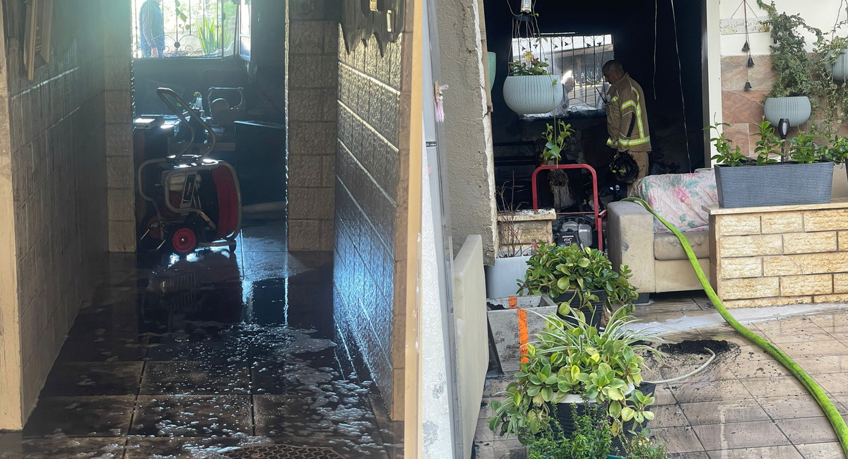 باقة الغربية: حريق في منزل دون إصابات