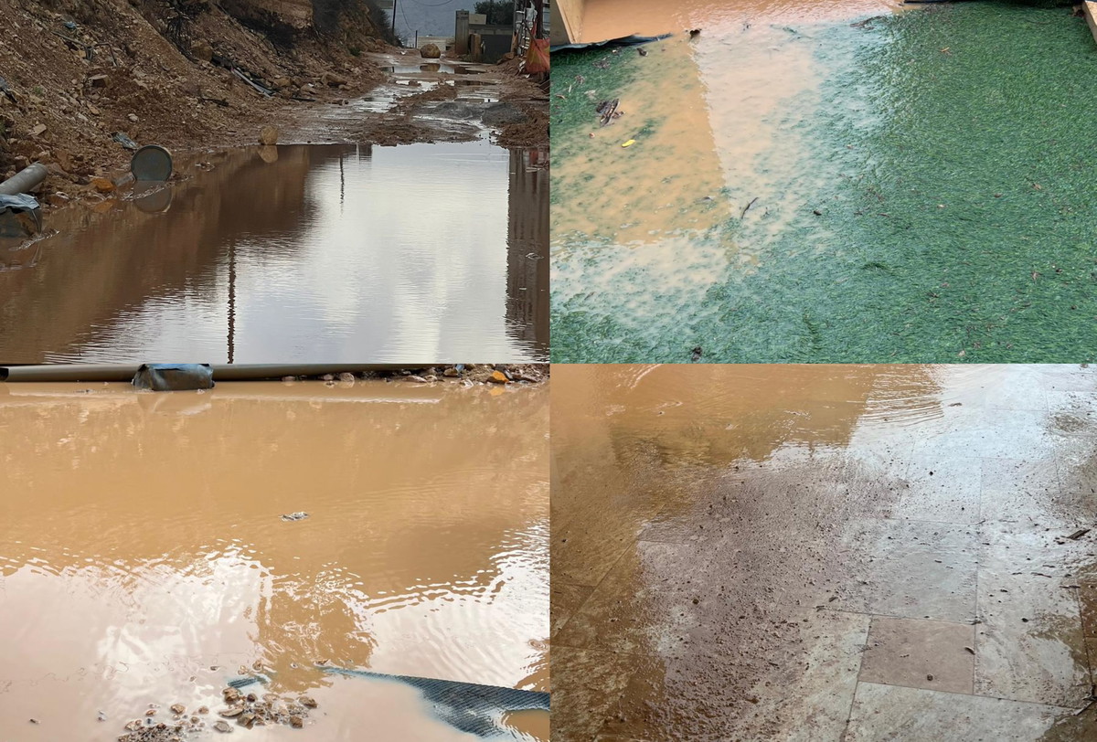 فيضانات وسيول جارفة تشلّ حركة التنقل في مدينة عرابة