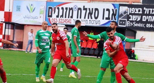 اخاء الناصرة يدرك التعادل مع بلدي عرابة بالدقيقة 99 