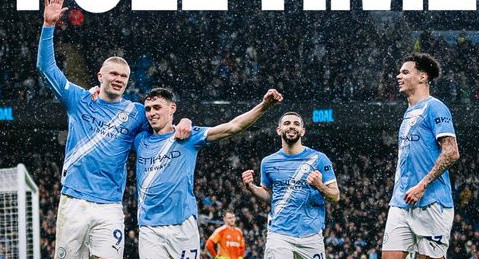 مانشستر سيتي يسحق فولهام في ربع ساعة ويضيق الخناق على أرسنال