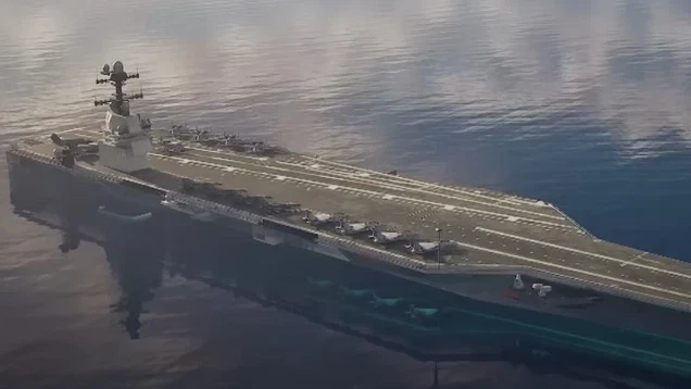 حاملة الطائرات الأميركية 