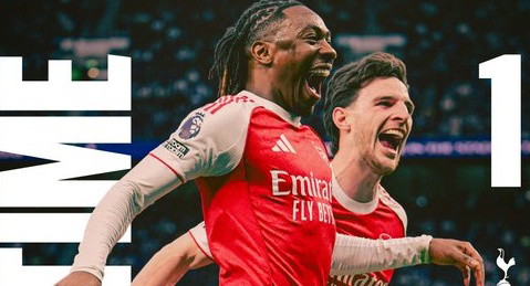 أرسنال يحسم ديربي شمال لندن برباعية ويعزز صدارته للبريميرليغ