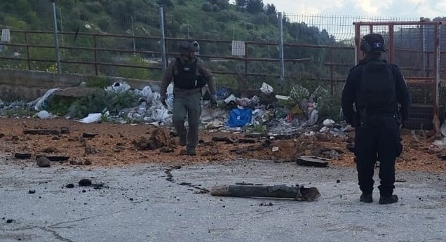 العثور على شظايا صاروخ بالجليل الأعلى دون تسجيل إصابات