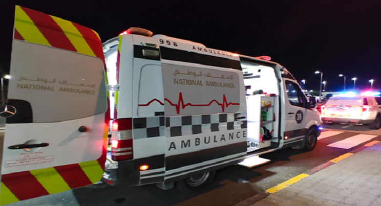 وفاة شخص في دبي بشظية صاروخ