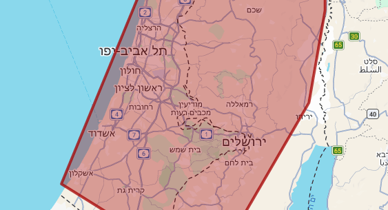 هجوم صاروخي إيراني شامل يطال معظم مناطق البلاد.. واعتراضات ناجحة دون إصابات