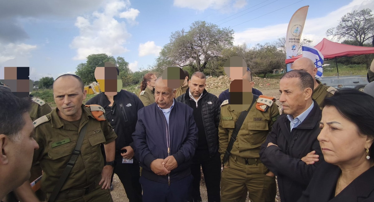 تقييم أمني وتعليمي في بلدة الزرازير بمشاركة وزير التعليم إثر الضربة الصاروخية