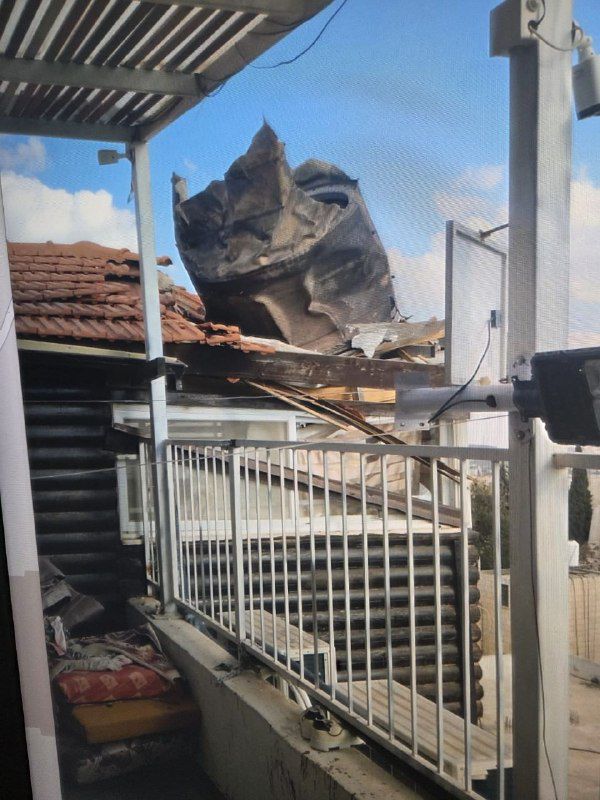 رشقة صاروخية من إيران: سقوط شظايا في منطقتي القدس وبيت شيمش