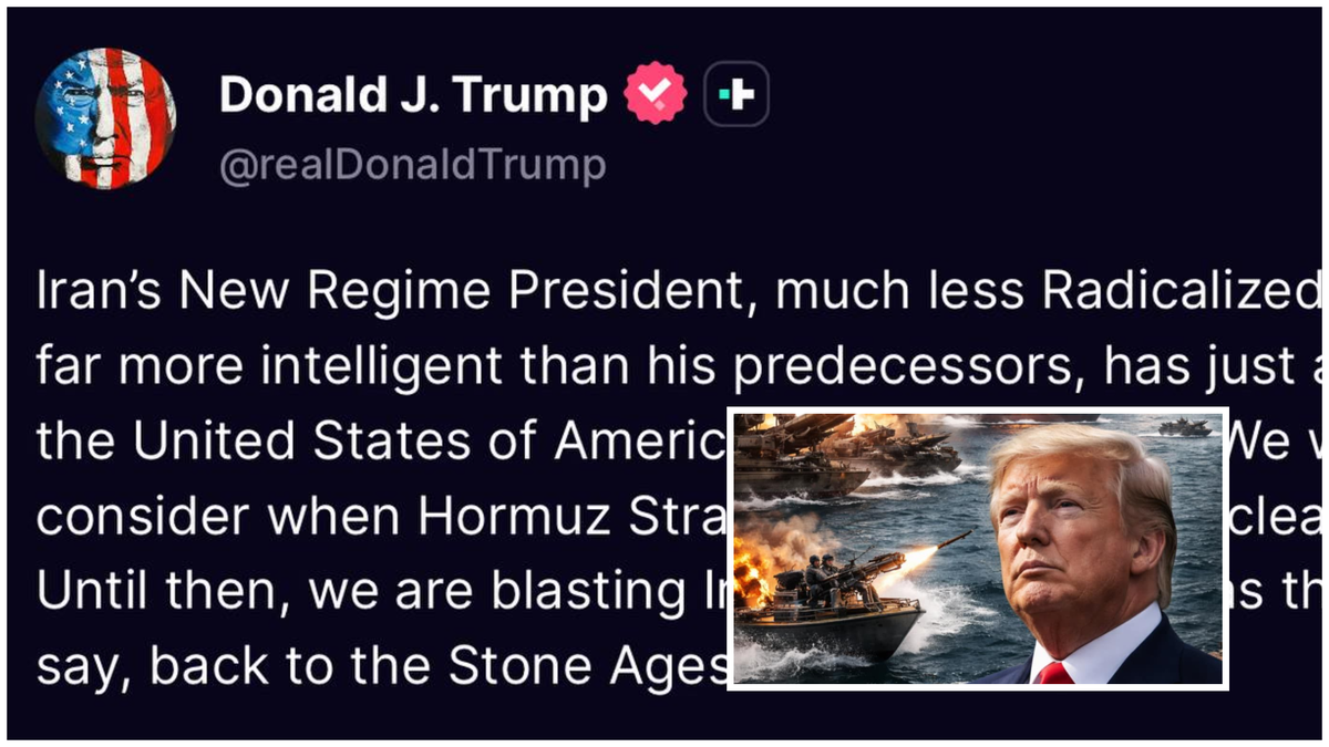 ترامب : رئيس النظام الايراني الجديد طلب للتو وقف إطلاق النار  