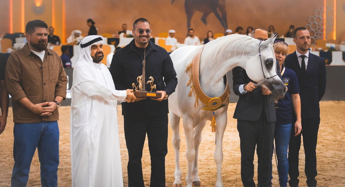 محمد الشيخ يقود الخيول الفلسطينية إلى إنجاز مشرف في بطولة دبي الدولية للجواد العربي 2026