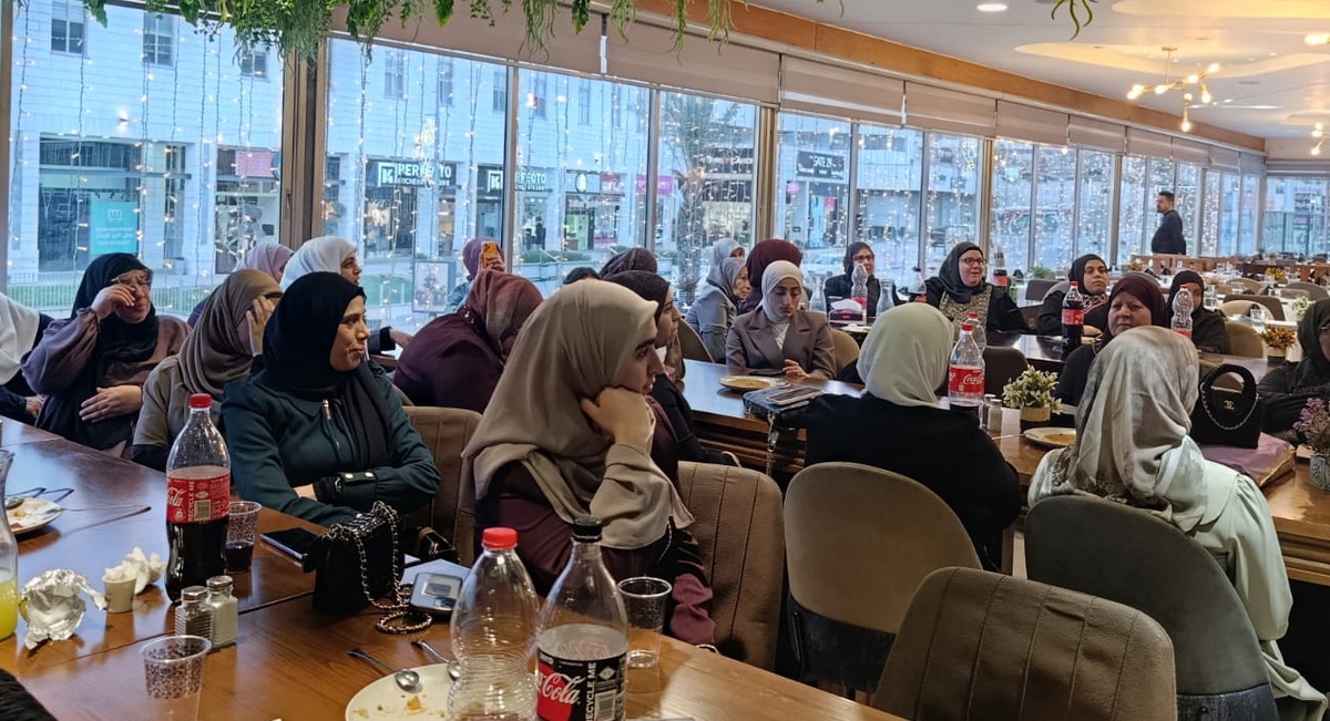 لقاء إيماني مميز على مائدة العطاء لفرق أكاديمية نور البيان المركز الجماهيري أم الفحم