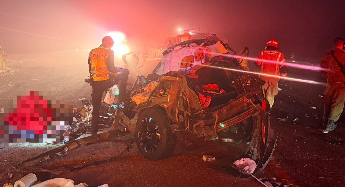 مصرع شابة وإصابة شاب بجراح خطيرة إثر حادث طرق مروع على شارع 90