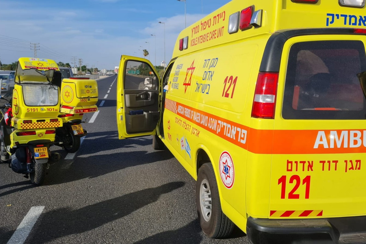 الجليل الأعلى: إصابة خطيرة لسائق دراجة نارية في حادث ذاتي