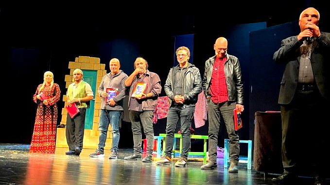 العرض الإحتفالي لمسرحية "بضايع" - إنتاج مسرح وسينماتك أم الفحم