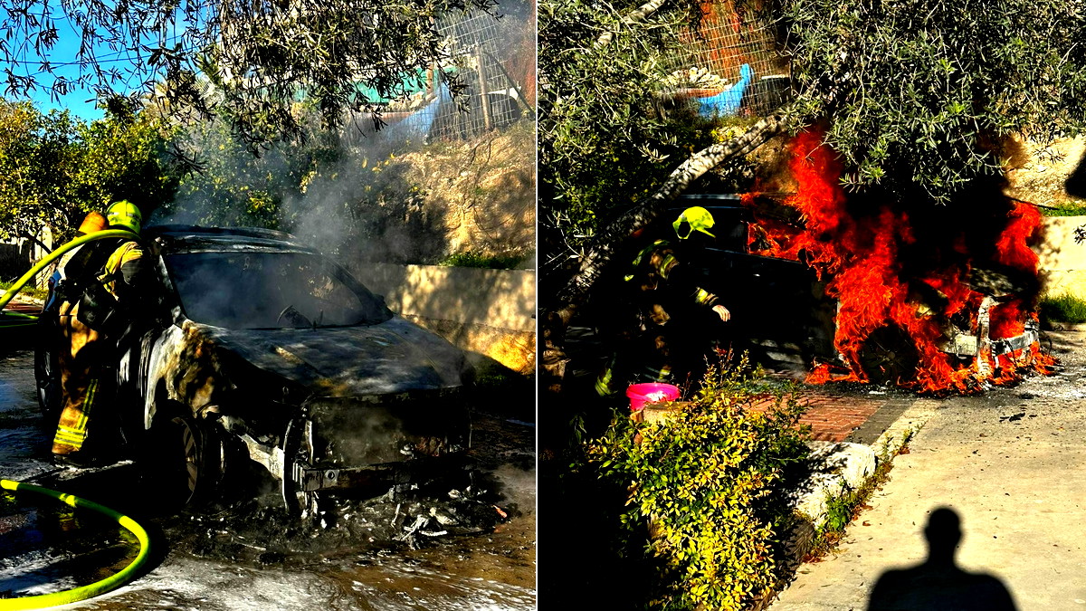 مشيرفة: اندلاع حريق في سيارة والطواقم تجري تحقيقا بأسباب اندلاعه