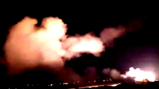 اعتراض 3 صواريخ في منطقة الجولان بعد صفارات الانذار في مسعدة وعين قينيا