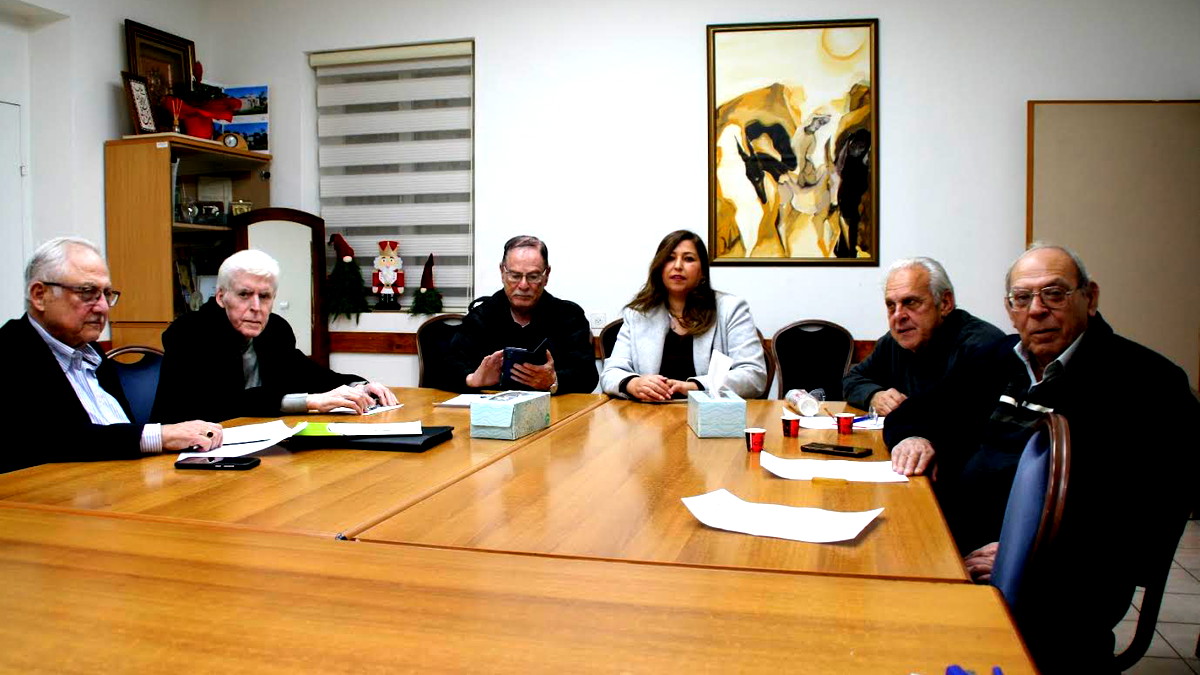 اجتماع اللجنة التأسيسيَّة لمنتدى الناصرة الثقافي برعاية مجلس الطائفة الأرثوذكسيَّة-الناصرة