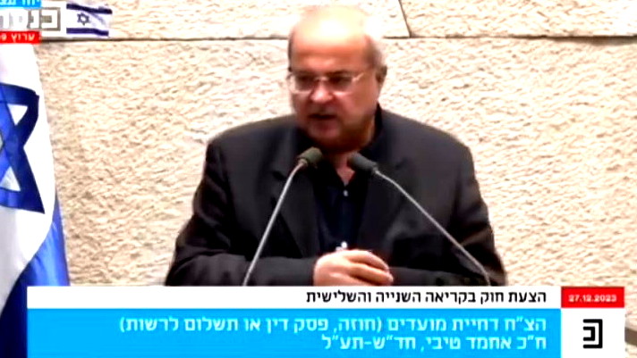 الطيبي: نعارض الاعتقالات التعسفية ويجب إطلاق سراح كافة المعتقلين الذين طالبوا بوقف الحرب وهو الموقف الصحيح