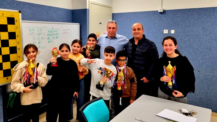 أكاديمية الشطرنج المركز الجماهيري – أم الفحم تنظم بطولة شطرنج داخلية