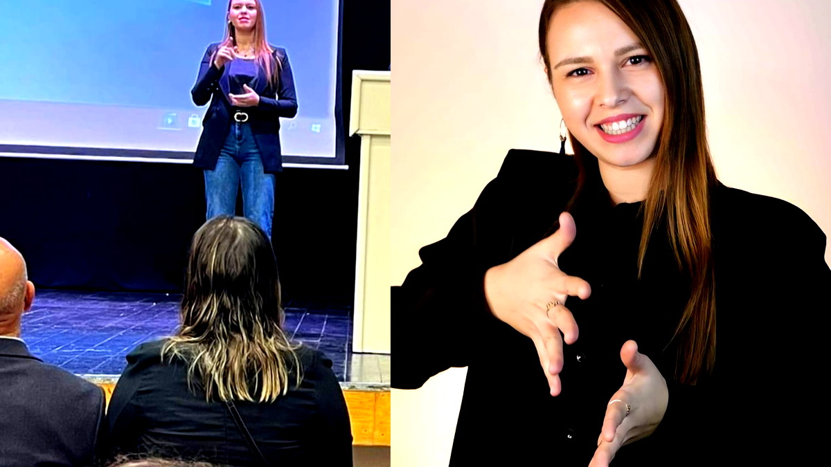 نداء شعبان من سخنين معلمة صمّ وثقيلي سمع وواحدة من 25 مترجمًا للغة الإشارة بمجتمعنا العربيّ