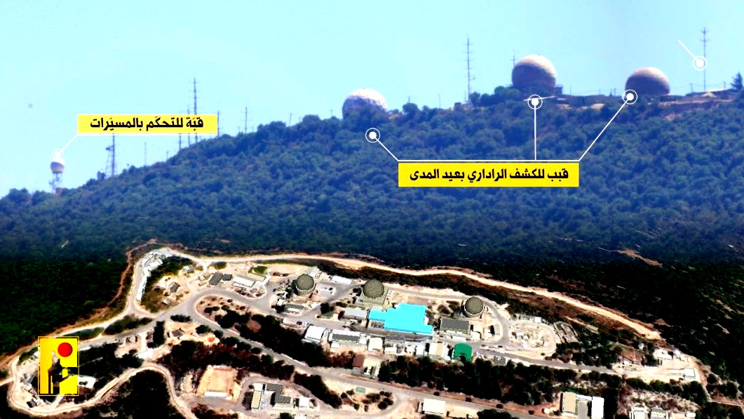 الجيش الإسرائيلي يعترف: حزب الله أضر بشكل كبير في مركز التحكم الجوي الحساس في جبل ميرون