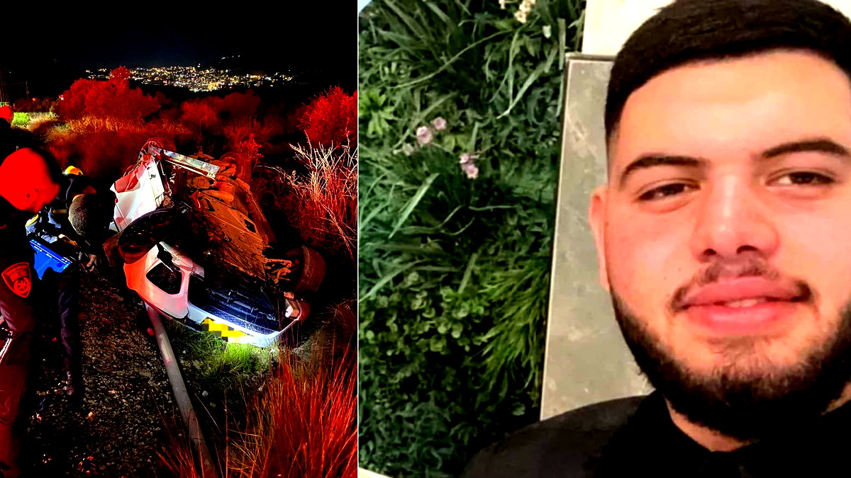 مصرع الشاب حسين قاسم زيتون (18 عامًا) من بلدة نحف بحادث طرق مروع قرب كرمئيل