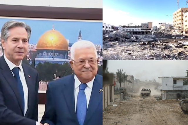 أنتوني بلينكن يلتقي محمود عبّاس في رام الله وقمّة أردنية فلسطينية مصرية في العقبة هذا اليوم