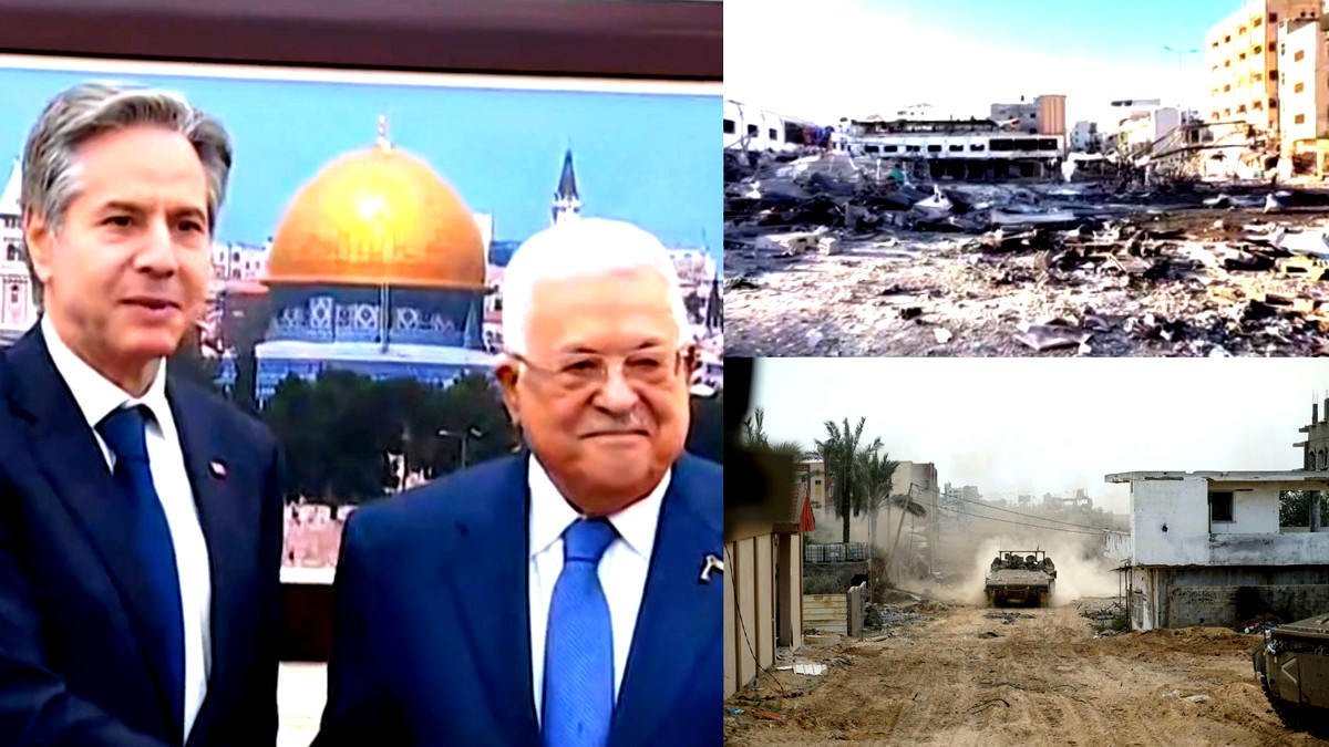 96 يومًا على الحرب| أنتوني بلينكن يلتقي محمود عبّاس في رام الله وقمّة أردنية فلسطينية مصرية في العقبة هذا اليوم