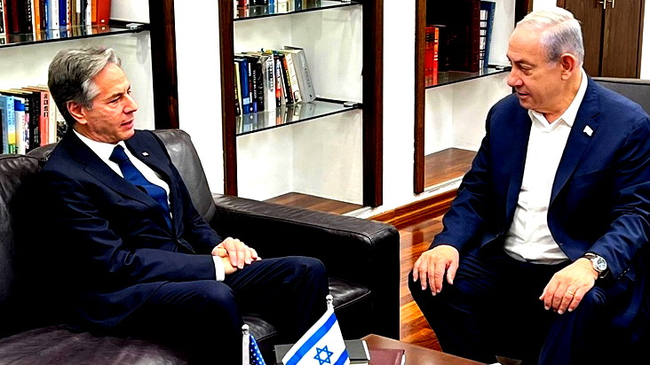 بلينكن أبلغ نتنياهو أن لا تطبيع مع السعودية دون إقامة دولة فلسطينية