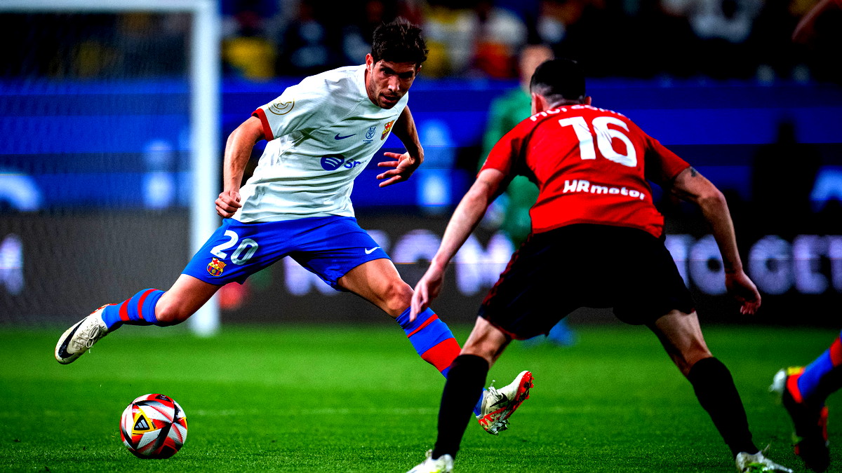 برشلونة يعبر أوساسونا.. ويضرب موعدا مع ريال مدريد في نهائي السوبر