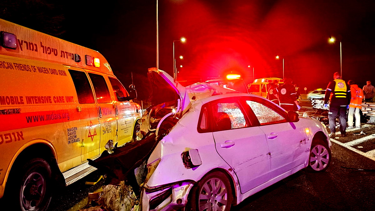 مصرع رجل وامرأة بحادث طرق على شارع رقم 2 قرب حيفا