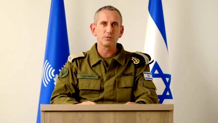 الناطق العام للجيش الاسرائيلي دانيئال هغاري:  لا نستهدف أي مكان نعلم أنه قد يتواجد فيه مختطفون