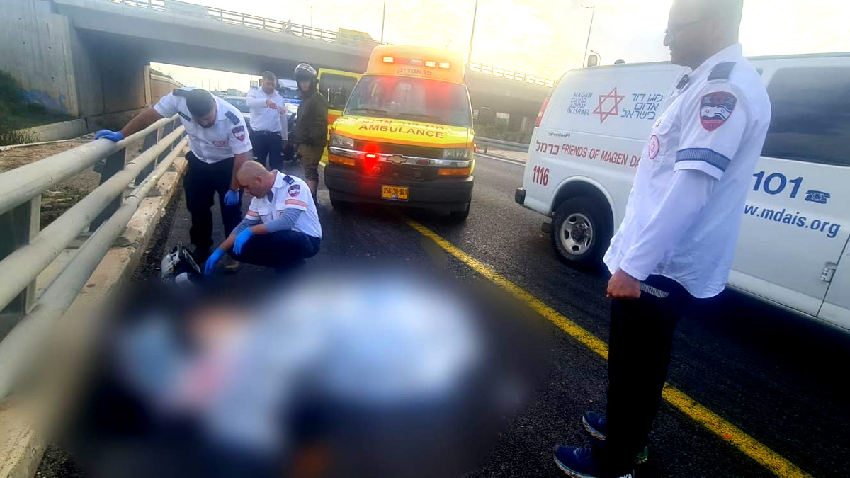 مصرع رجل وسيدة جراء تعرضهما لحادث دهس على شارع 22 قرب حيفا