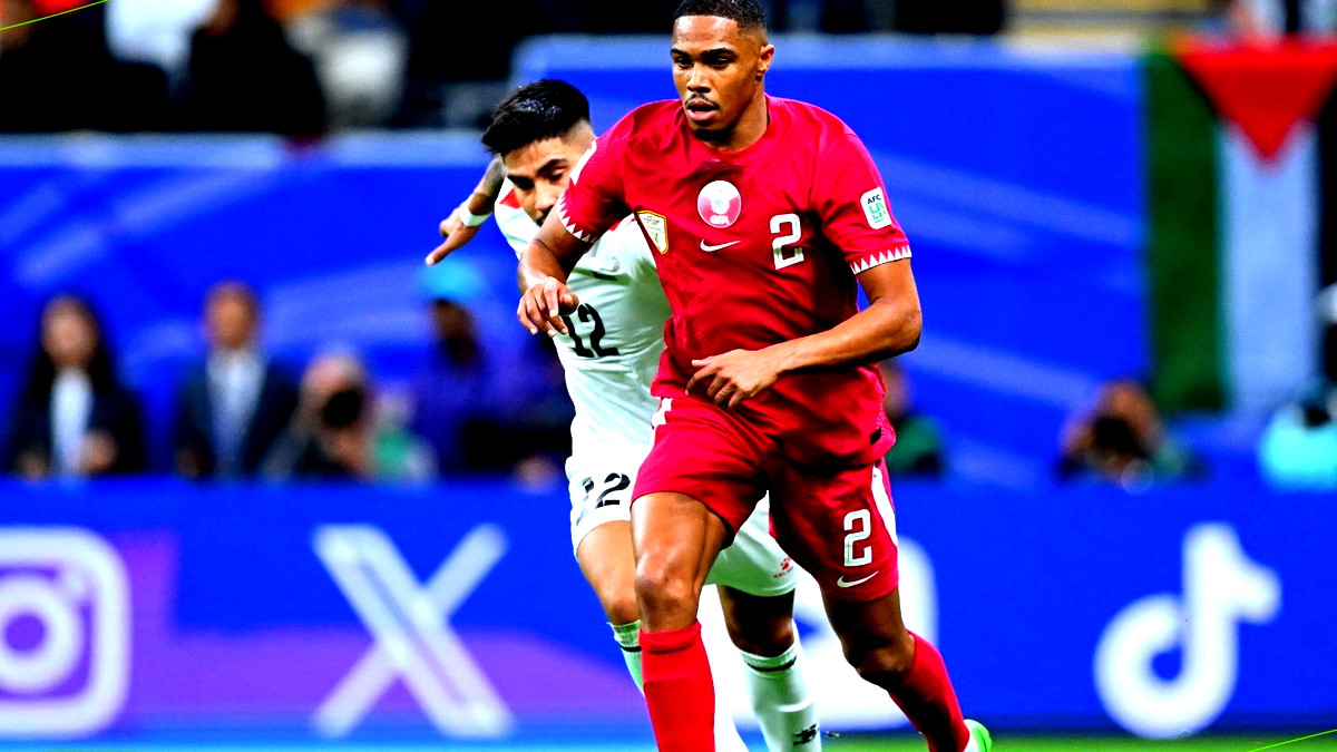 بثنائية حسن الهيدوس وأكرم عفيف العنابي القطري يتجاوز محطة منتخب فلسطين ويتأهل إلى ربع نهائي