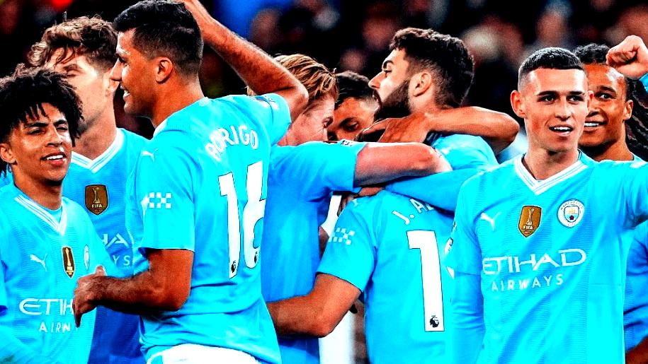 مانشستر سيتي يهزم بيرنلي ويستعيد المركز الثاني