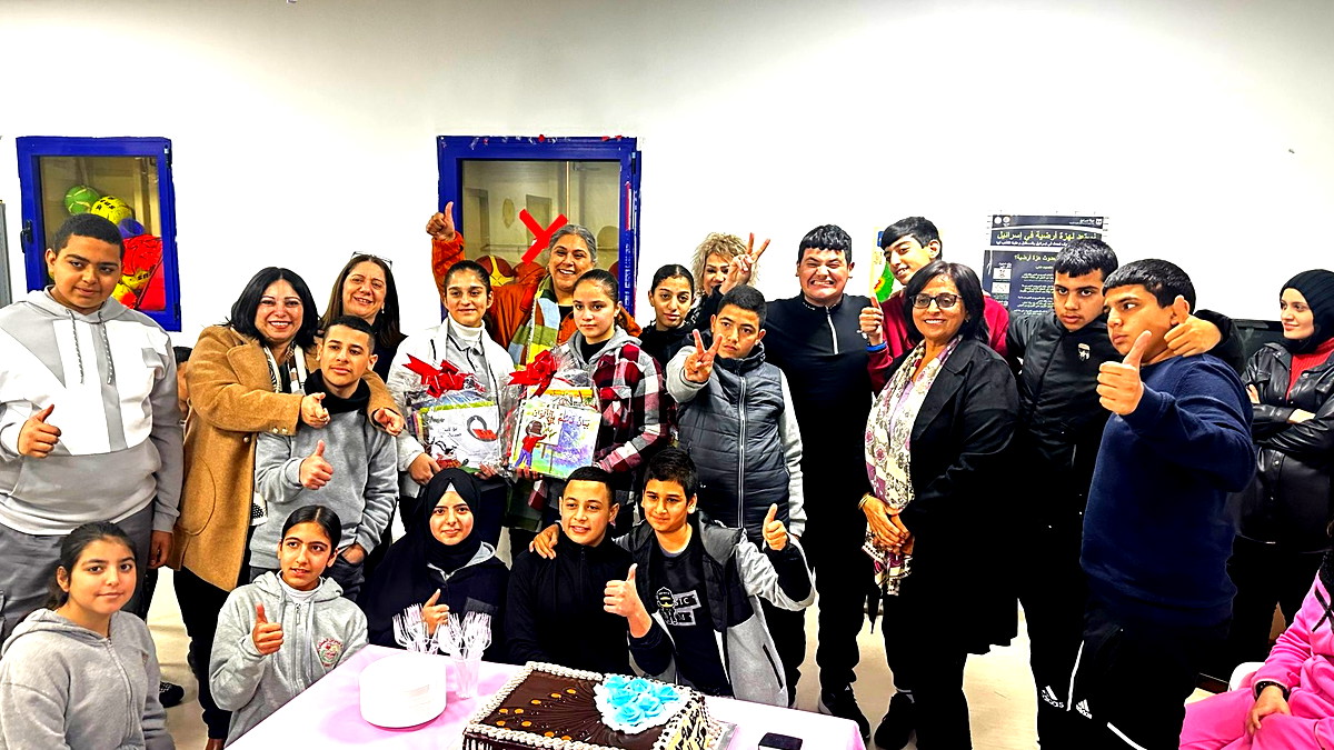 مجلس طلاب عمر بن الخطاب الاعدادية  يطلق باكورة مبادراته المجتمعية في مدينة الناصرة